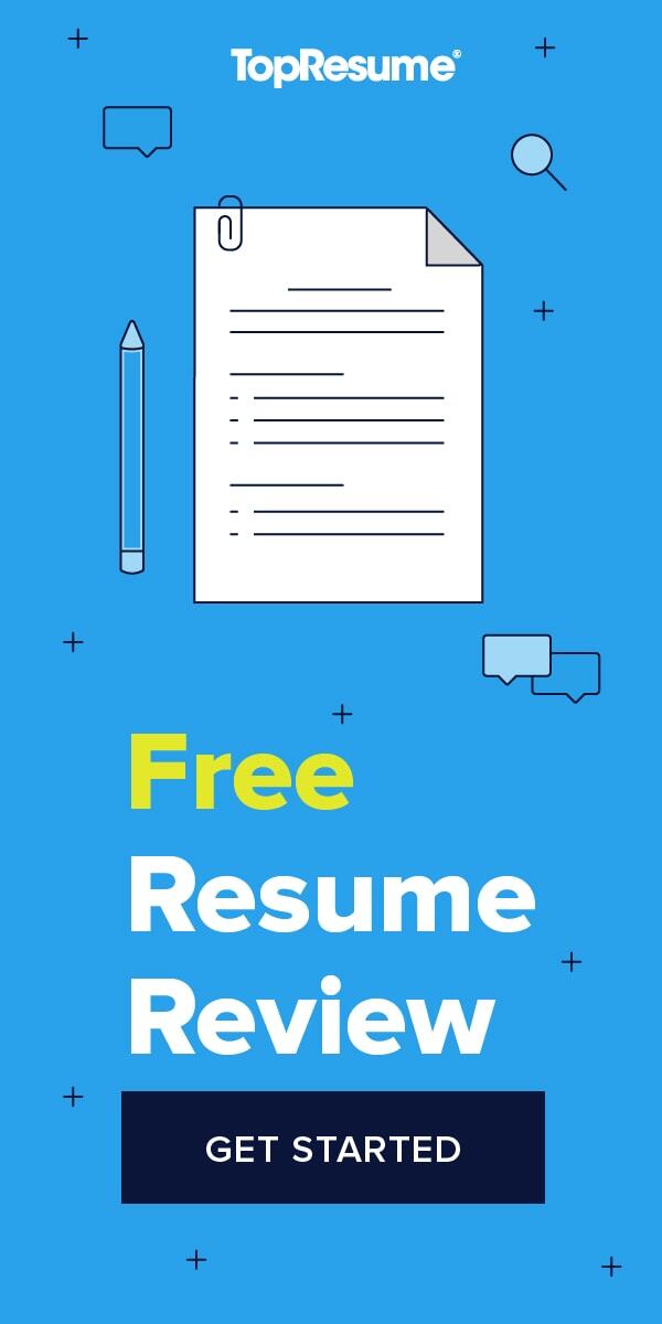 Top Resume free resume review banner